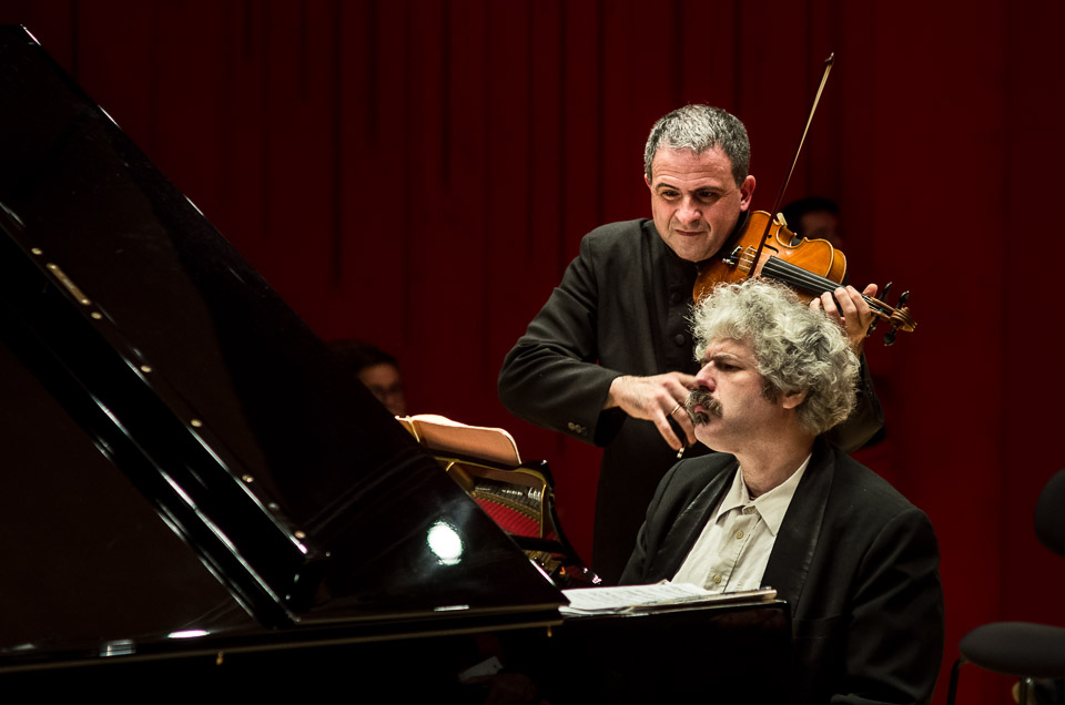 Доменико Нордио (скрипка) Италия и Михаил Лидский (фортепиано), Россия